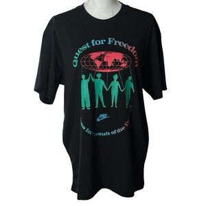 Nike Black Unisex Graphic Loose Fit T-shirt NWT